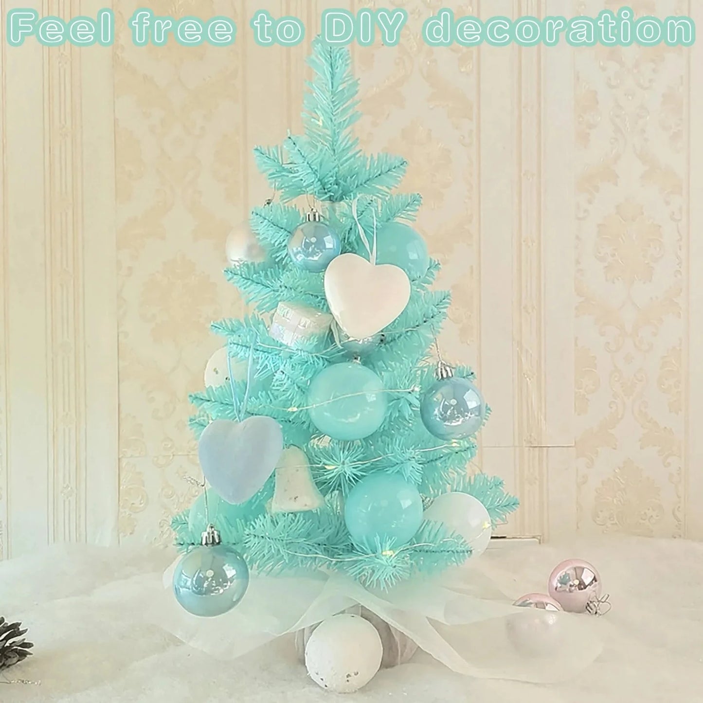 Christmas Desktop Mini Christmas Tree Christmas Decoration 2024 рождественский декор Dekoration Zu Hause Good Vibrations