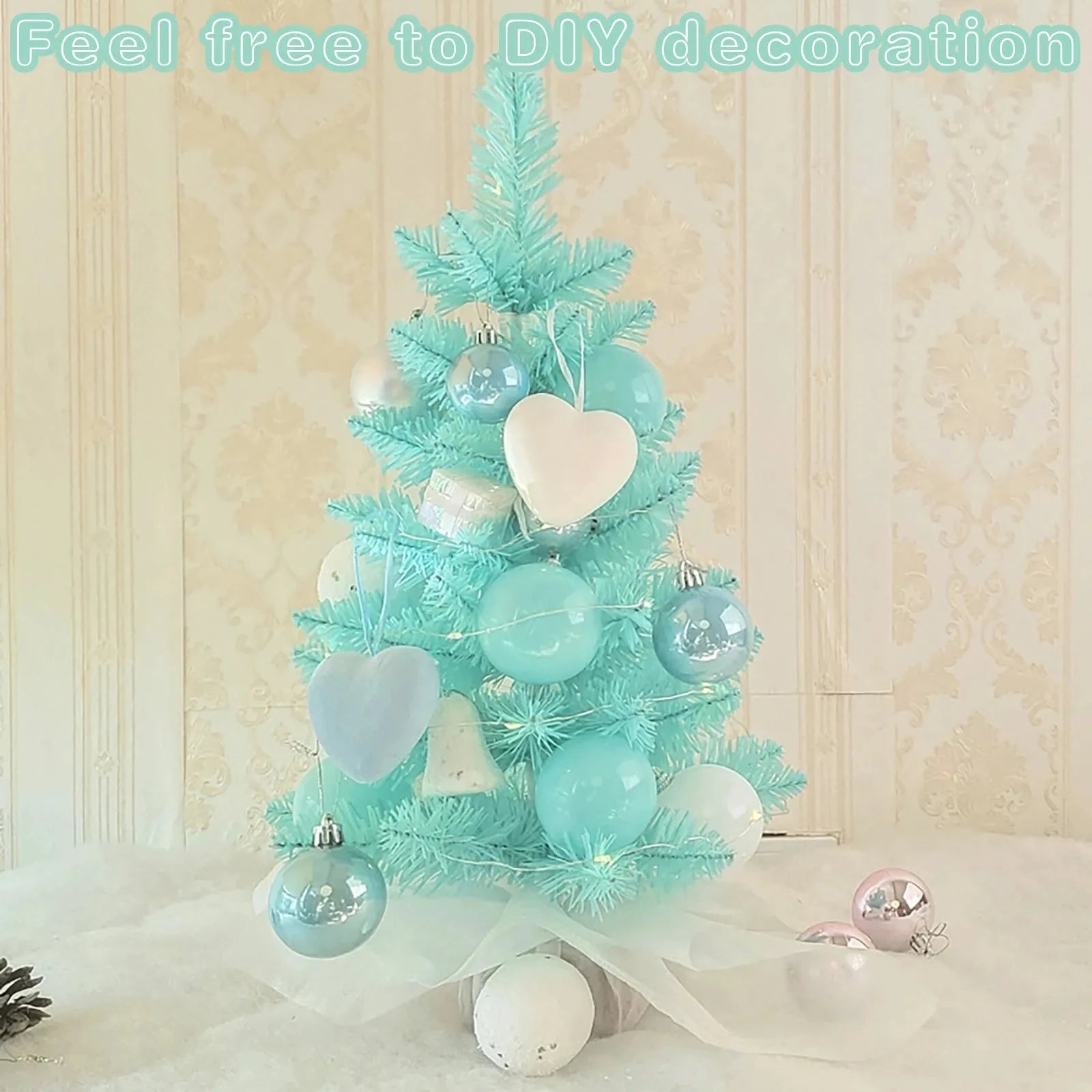 Christmas Desktop Mini Christmas Tree Christmas Decoration 2024 рождественский декор Dekoration Zu Hause Good Vibrations