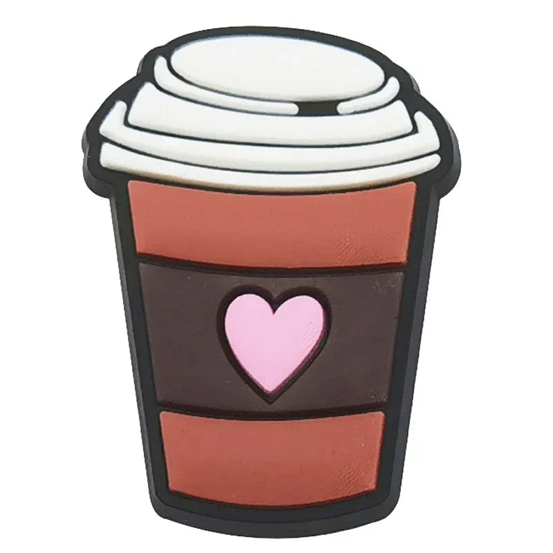 Shoe Charms for Crocs Accessories
 Picnic Bus Shoes Charm for Croc Decorations Pins Men Accessory Jeans Woman Clogs Clips Badges Good Vibrations