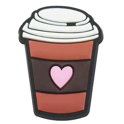 Shoe Charms for Crocs Accessories
 Picnic Bus Shoes Charm for Croc Decorations Pins Men Accessory Jeans Woman Clogs Clips Badges Good Vibrations