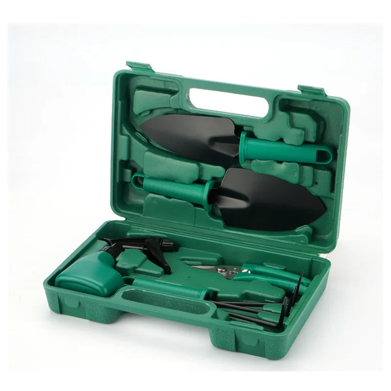 Garden tool set, gardening gift 10 pieces of plant hand tool set, suitable for women and men gardeners Good Vibrations