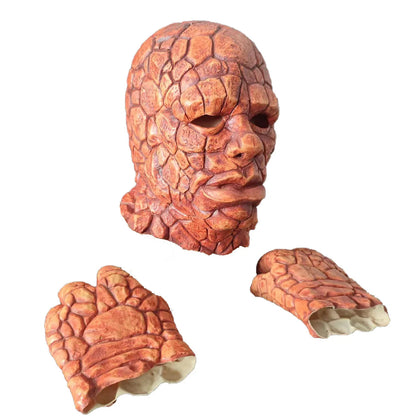 Stone Monster Masks Cosplay Costume Fantastic Halloween Carnival Party Good Vibrations