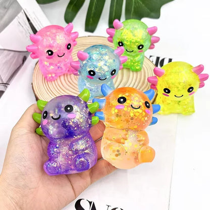 Axolotl-Shaped Party Favors Suitable for Adult Novelty Gifts, Clear Glitter Suitable for Bachelorette Wedding Graduation Birthd Good Vibrations