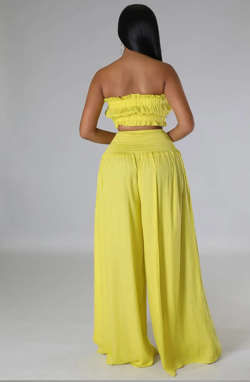 Two Piece Set for Women Pants 2 Piece Sets Women Outfit Pants Set Woman 2 Pieces Night Club Outfits Wholesale Clothes Good Vibrations