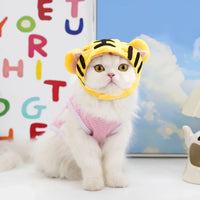 Cute Cat Turkey Hat Funny Hand-made Banana Puppy Caps Pets Halloween Party Cosplay Headwear Adjiustable Cat Hat Hair Decoration Good Vibrations