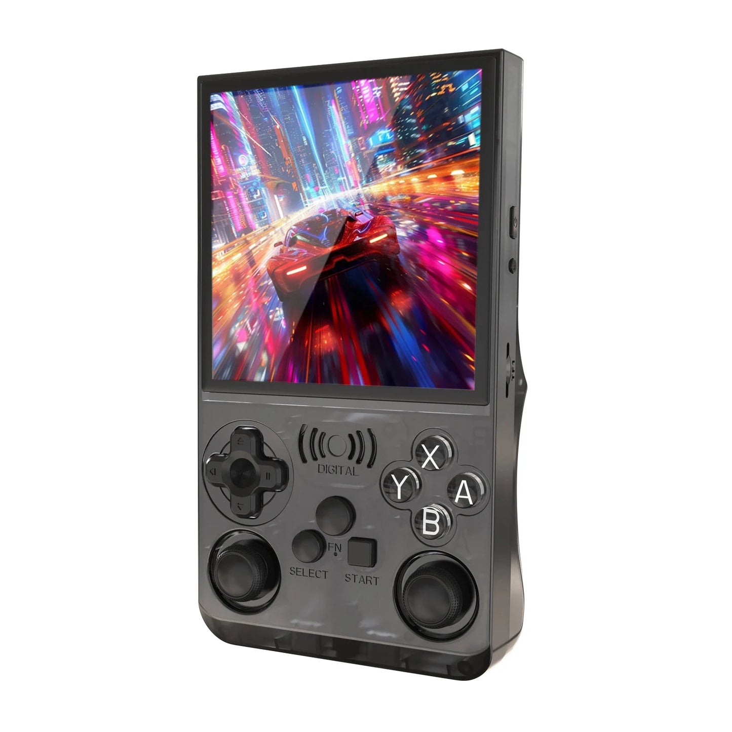 GAMINJA ANS13 Retro Handheld Video Game Console 15000+ Games Built-in Linux 4.0 Inch IPS Screen Portable Pocket Gaming Console Good Vibrations