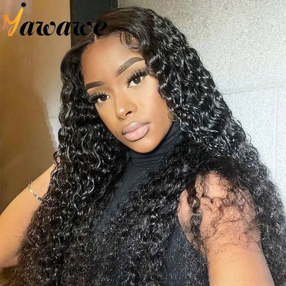 YAWAWE Glueless Wig Human Hair Ready To Wear Water Wave Pre-plucked 13x6 Lace Frontal Wigs For Women HD Lace Wigs Clearance Sale Good Vibrations