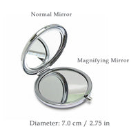 Wedding Party Favors Personalized Compact Mirrors Wedding Souvenirs for Guests Custom Engraved Pocket Mirrors for Women Good Vibrations