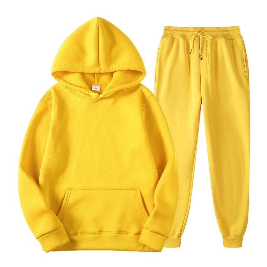 2024 Winter Brand Tracksuits Men's sets Long Sleeve Pullover + Jogging Trousers 2pcs Sets Fitness Running Suits sportswer Male Good Vibrations