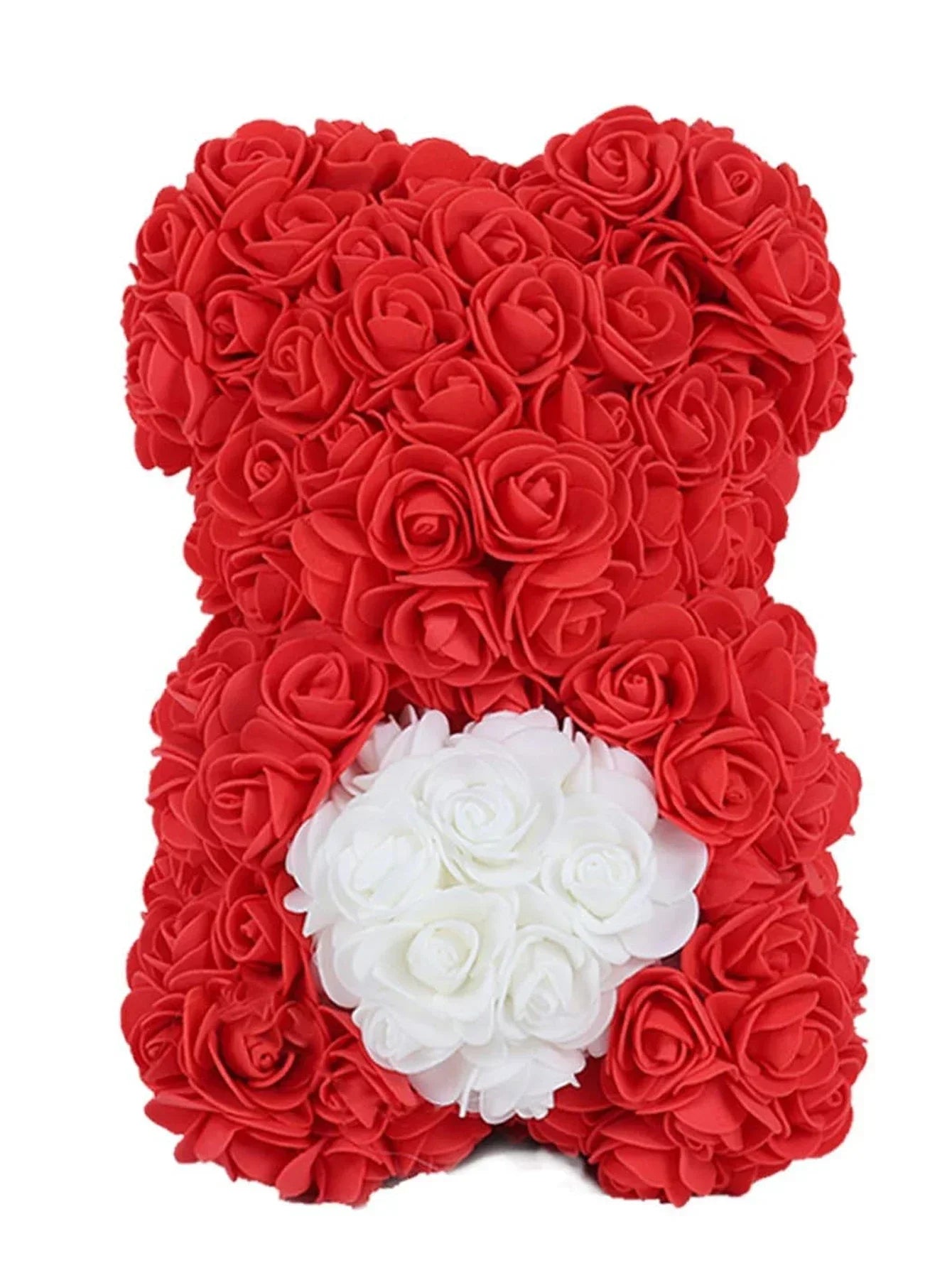 Rose Teddy Bear Artificial Flower Anniversary Valentines Day Birthday Gift Mothers Day Mom Gifts Girlfriend Birthday Gifts Women Good Vibrations