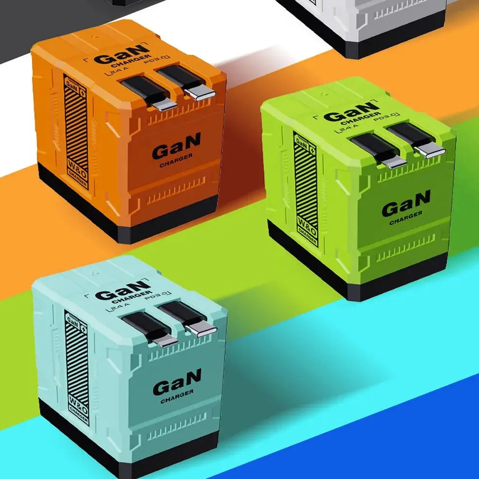 GaN 20W Fast charging PD3.0 Charger Type C lighting For iPhone 12 13 Samsung Huawei Xiaomi Mobile Phone EU/US Plug Wall Charger Good Vibrations