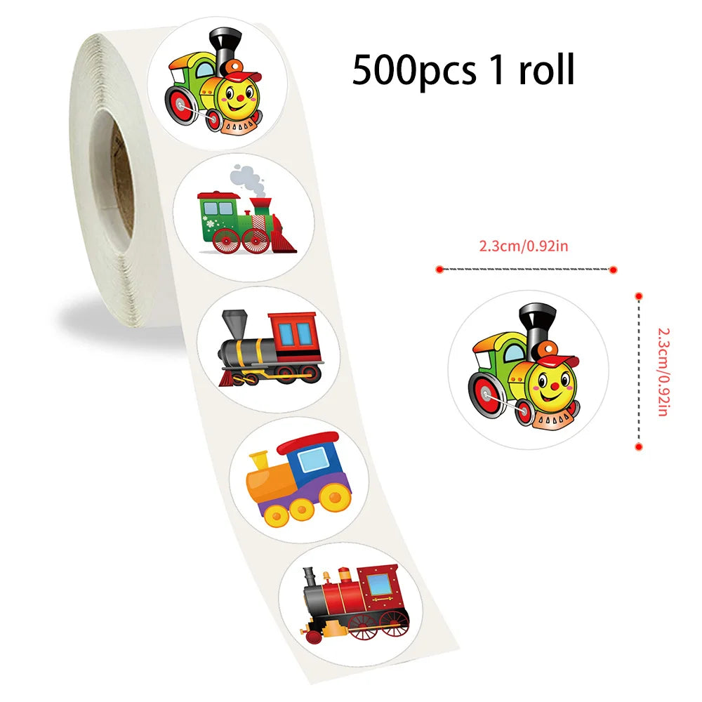 Train Party Supplies Drinking Straws Temporary Tattoos Keychains Slap Bracelets Stickers Goodie Bag Transportation Birthday Gift Good Vibrations
