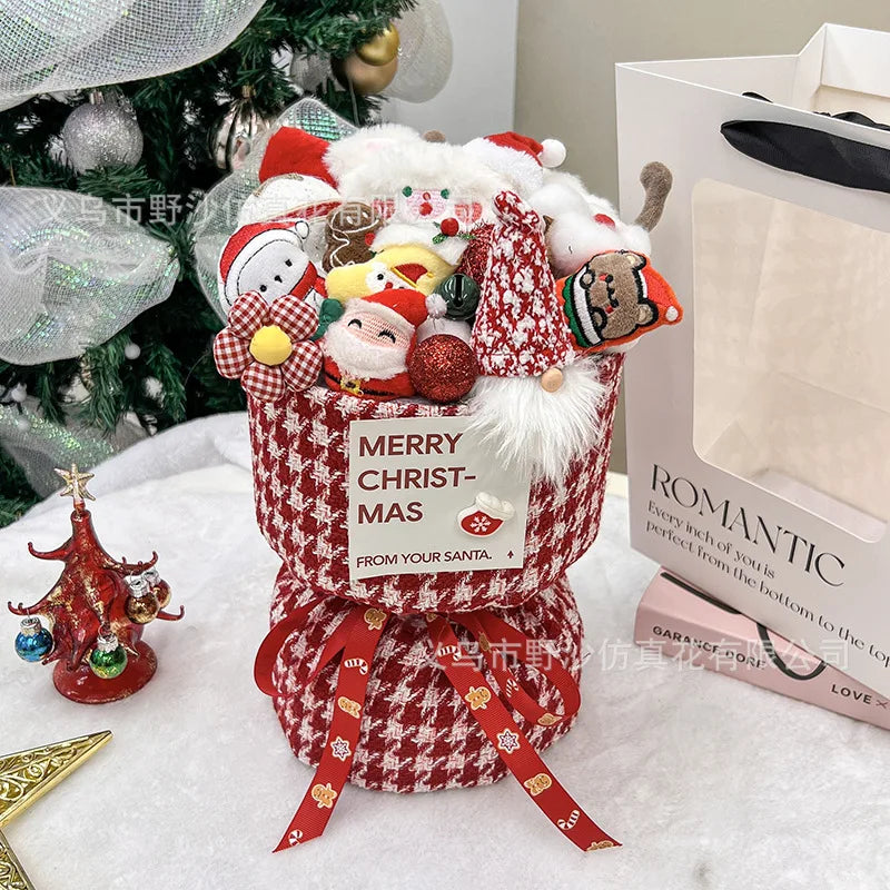 Christmas gift, finished teddy bear bouquet, birthday gift, gift for teacher, girlfriend, best friend, bouquet, souvenir Good Vibrations