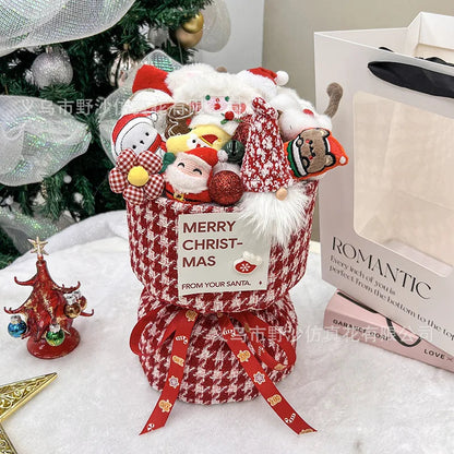 Christmas gift, finished teddy bear bouquet, birthday gift, gift for teacher, girlfriend, best friend, bouquet, souvenir Good Vibrations