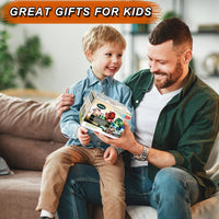 Dinosaur Toy for Kids car Tyrannosaurus rex electric universal boy toy dinosaur Interactive Games Animal Dinosaur Model Car Gift Good Vibrations