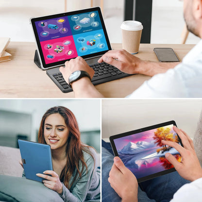 BAKEN new 10-inch Android 13 tablet , quad-core processor, 7GB (3g+4g memory expansion) RAM+64GB ROM, 1TB expansion, 1280x800 IP Good Vibrations