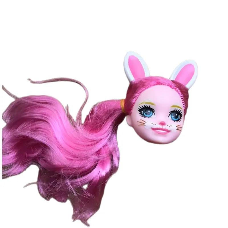 Monstering High Doll Toy Head No Hair Doll  Heads DIY Plants Hair Head Doll Bald Heads Original Rare Collection Head Toys Good Vibrations