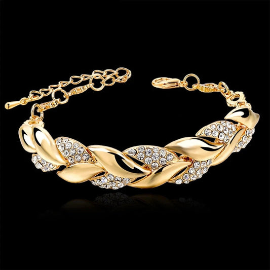 925 Sterling Silver New Arrival Elegant Crystal Statement Bracelet For Women Girls Anniversary Gift Trendy Jewelry Good Vibrations