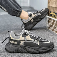 2023Men's Tennis Shoes New Casual Sports Shoes Spring and Autumn Men Breathable Wear-resistant Running Shoes кроссовки мужские Good Vibrations