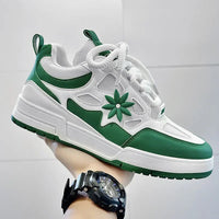 Fashion Mens Shoes Luxury Brand Sneakers Casual Shoes Man Trend Street Skateboard Shoes for Men Training Shoes Men Tenis Good Vibrations