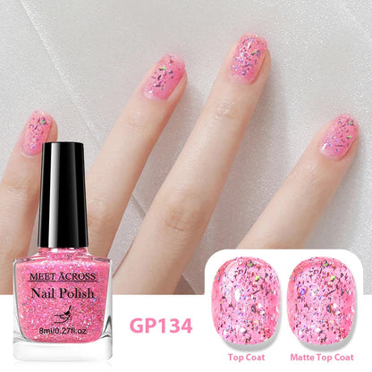 8ml Peel Off Water-Based Nail Polish Red Nails Fast Drying Long-Lasting Nail Art Polish DIY Design No Need Lamp Cure Manicure Good Vibrations