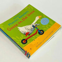 12 Books Usborne English Picture Book Phonics Readers Classroom Educational Toys for Children Montessori Picture Story Book Good Vibrations