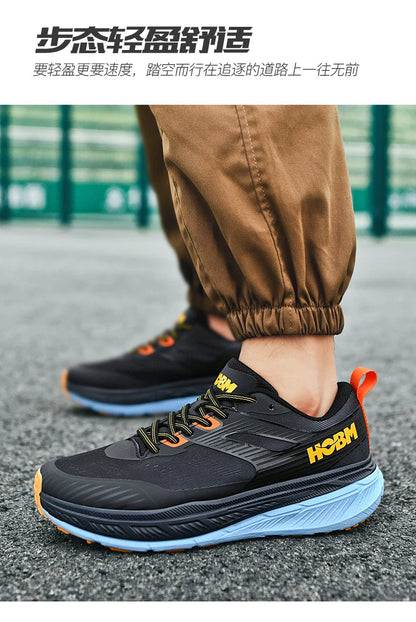 Men's Shoes Sneakers Running Shoes for Men Unisex Women Casual Walking Lace-up Training Lightweight Dark Blue Fashion Lifestyle Good Vibrations