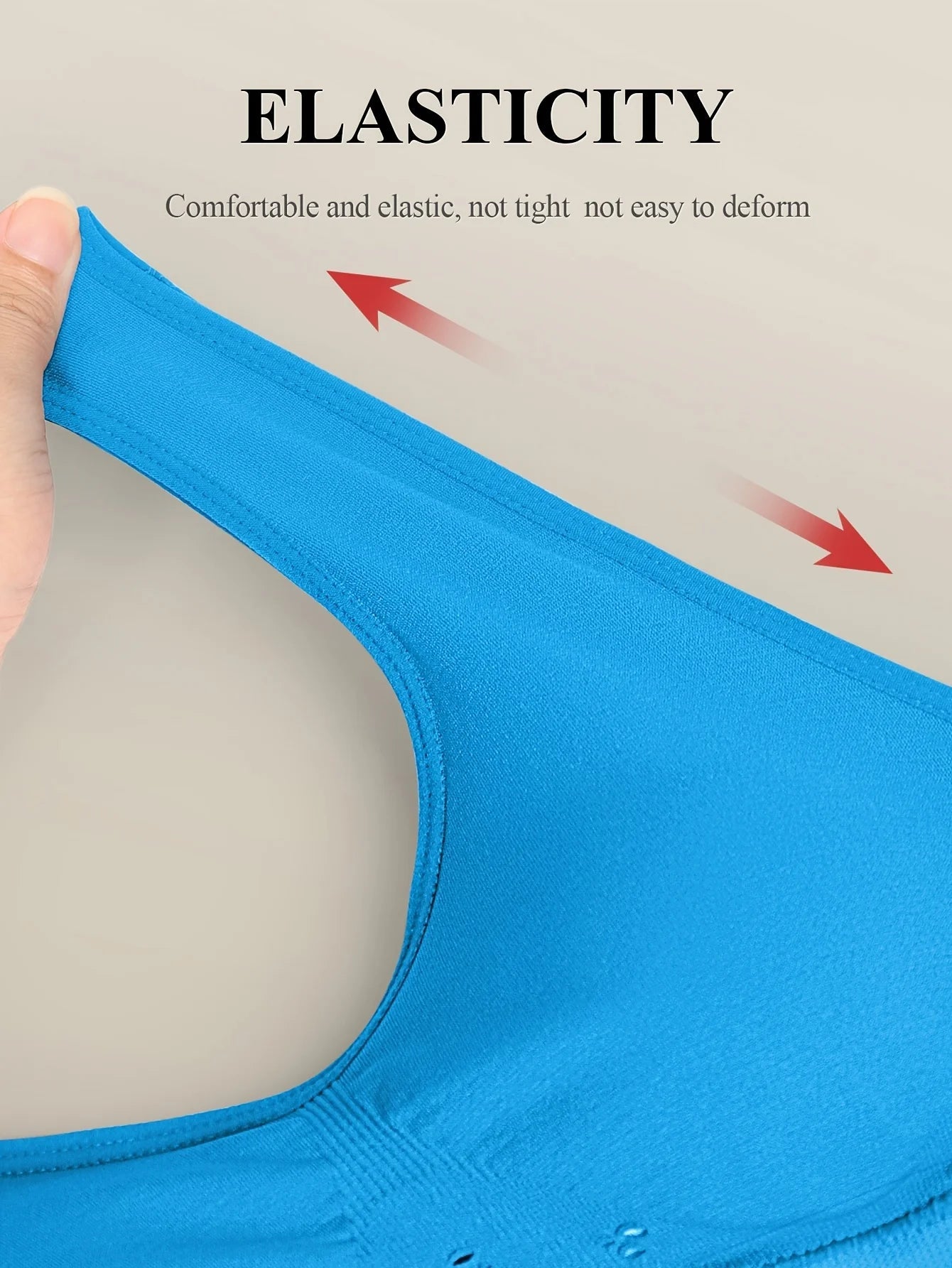 1 Set Women's lingerie set  Plus Size Bralette Seamless Bra Comfortable Breathable Sports Bra Stretch Fabric Boxers Good Vibrations