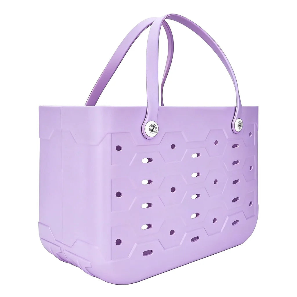 L/M/S multifunctional EVA tote bag, suitable for beach, swimming pool, gym and other occasions, suitable for both men and women Good Vibrations
