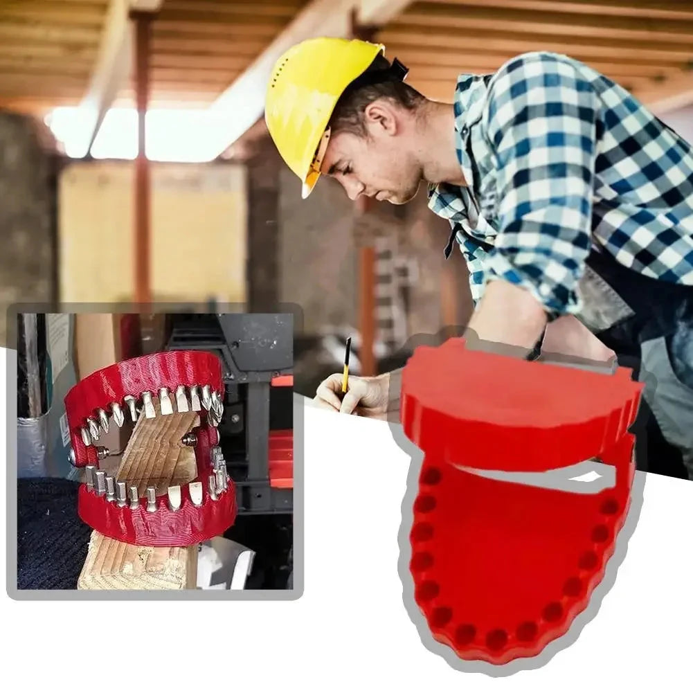 Funny Denture Drill Bit Holder for Screwdriver Teeth Model Screwdriver Bit Holder Fits 1/4 Inch Hex Bit Drive Bit Adapter Tools Good Vibrations