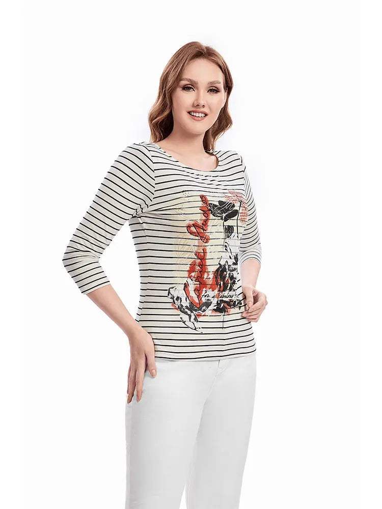 Womens plus size woven round neck shirt belongs to the category of womens clothing Good Vibrations