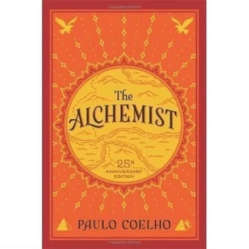 The Alchemist By Paulo Coelho, 25th Anniversary Edition Classic Literary Fiction English Book Good Vibrations