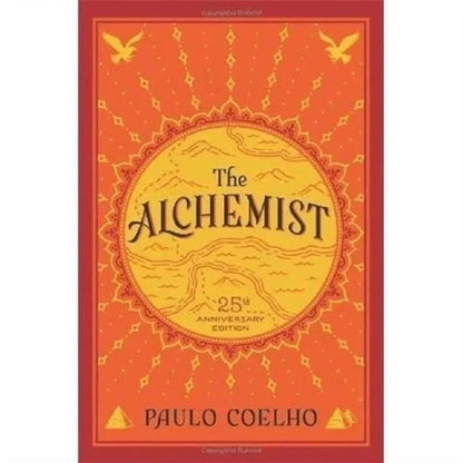 The Alchemist By Paulo Coelho, 25th Anniversary Edition Classic Literary Fiction English Book Good Vibrations