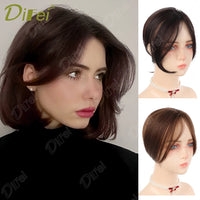 Synthetic Wig Is Divided Into Bangs On The Top Of The Head  The Wig  Invisible Covers White Hair To Increase The Amount Of Hair Good Vibrations