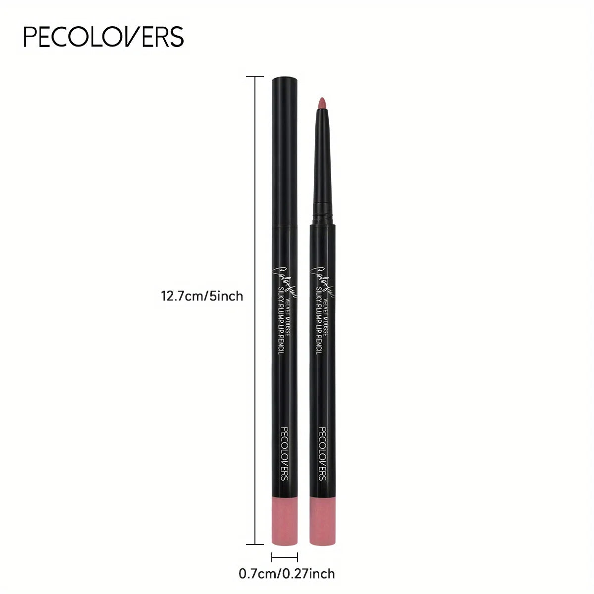 Lip Liner Waterproof, Sweatproof, Matte Multi-Color Correcting Lipstick Pencil Lip Makeup Cosmetics Mother's Day Gifts Good Vibrations