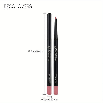 Lip Liner Waterproof, Sweatproof, Matte Multi-Color Correcting Lipstick Pencil Lip Makeup Cosmetics Mother's Day Gifts Good Vibrations