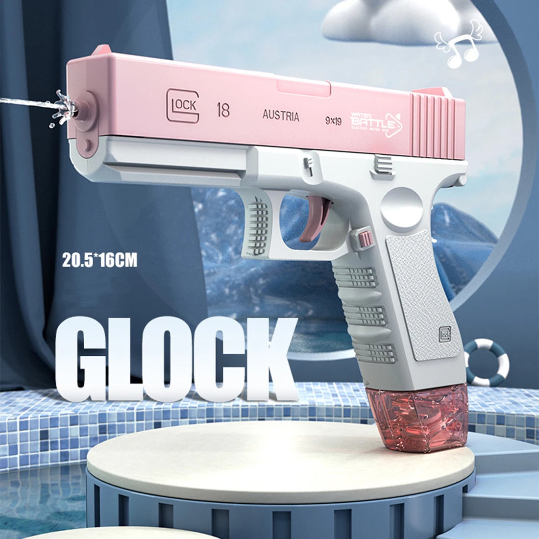 Electric Water Gun Toys Bursts Children's High-pressure Strong Charging Energy Water Automatic Water Spray Children's Toy Guns Good Vibrations