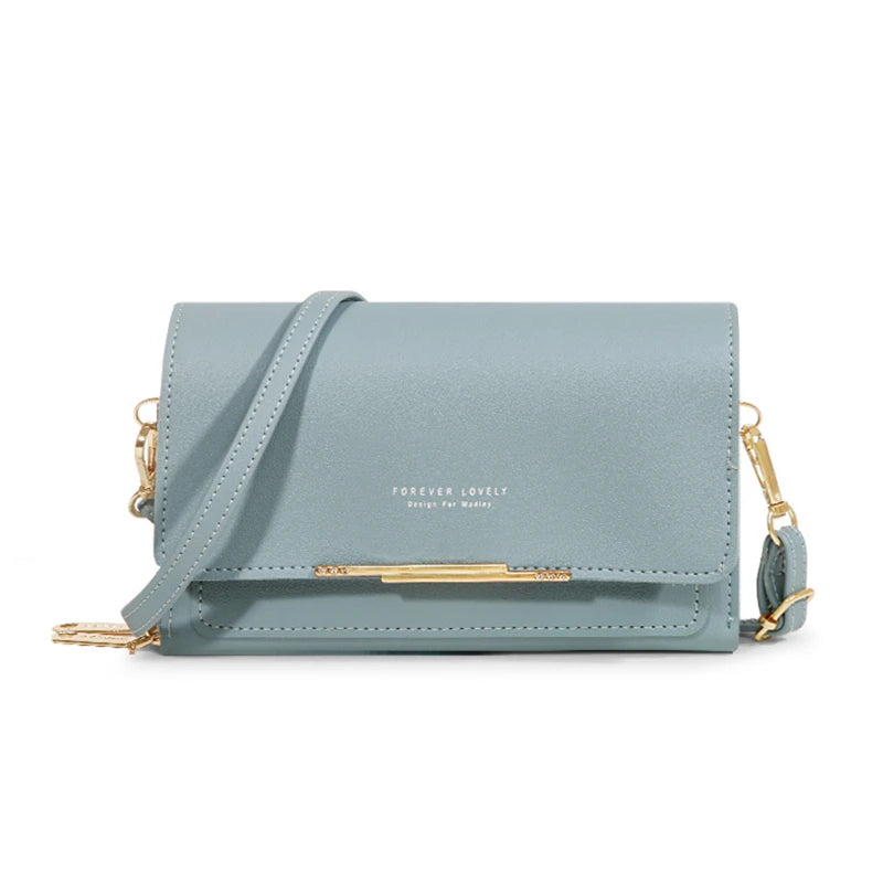 Women's Wallet Korean Handbag Multi Card Large Capacity Casual Shoulder Bag Mobile Phone Packet Fashion New Style Good Vibrations