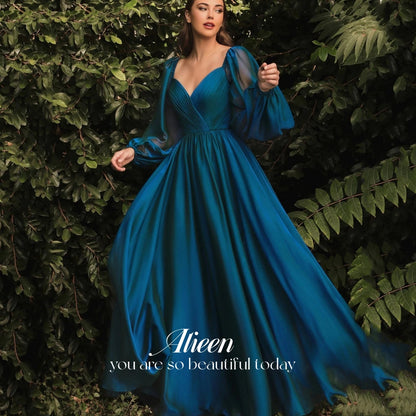 Woman's Women's Evening Dress Elegant Evening Dresses for Women Luxury Gala Dresses Woman customized for Party Line A Ball Gown Good Vibrations