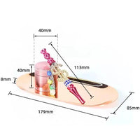 Tobacco Kit Metal Rolling Tray Combo - Spice Grinder Rolling Tray Set Smoking Grinder Machine Set Wholesale Smoking DIY Accessor GOOD Vibrations Adult Super Store