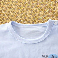 Summer Kids Boys Clothes Set Cartoon 2Pcs Children T Shirt Tops Shorts Kids Loungewear Suit Sports Baby Outfit Set Good Vibrations