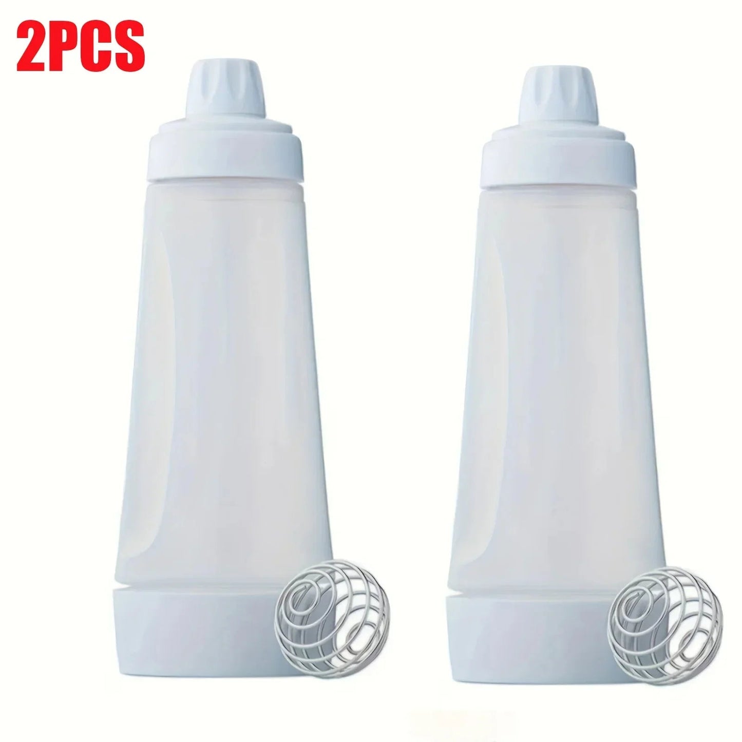 Pancake Batter Bottle Battler Mixer With Blender Ball Wire Whisk For Restaurant Baking Pancakes Cupcakes Muffins Crepes And More Good Vibrations