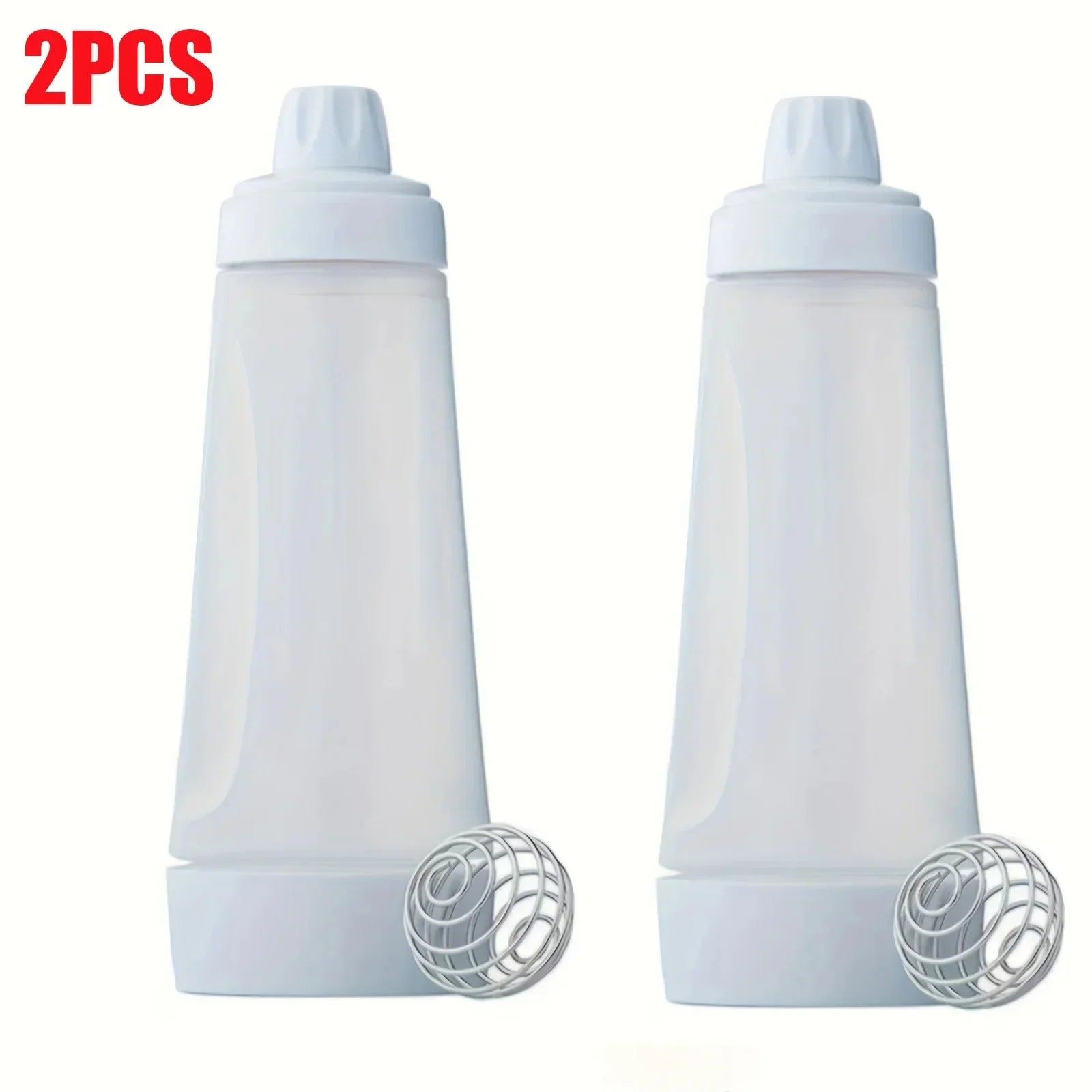 Pancake Batter Bottle Battler Mixer With Blender Ball Wire Whisk For Restaurant Baking Pancakes Cupcakes Muffins Crepes And More Good Vibrations