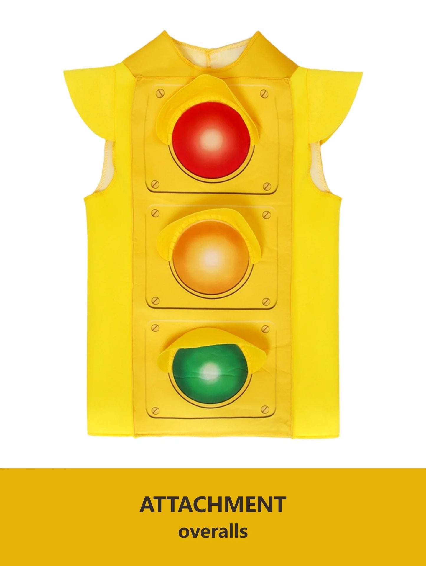 Halloween Traffic Light Cosplay Costume Prescool Theme Party Stage Show Outfit Carnival Festival Performance Dress Up New # 1 # Good Vibrations