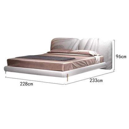 King Kids Bed Japanese Luxury Headboards Frame Bed Dressers Sleeping Muebles Para El Hogar Bedroom Furniture Accessories Good Vibrations