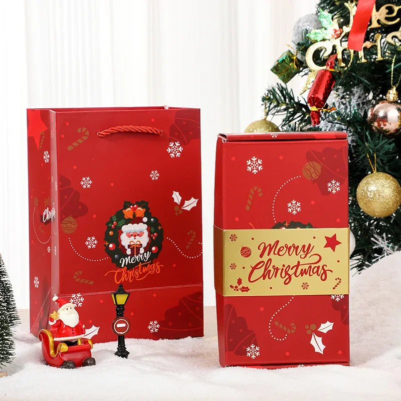Christmas Gift Box DIY Folding Paper Box Money Pop Up Birthday Surprise Bounce Box Explosions Red Envelope Surpris Gift Box Good Vibrations