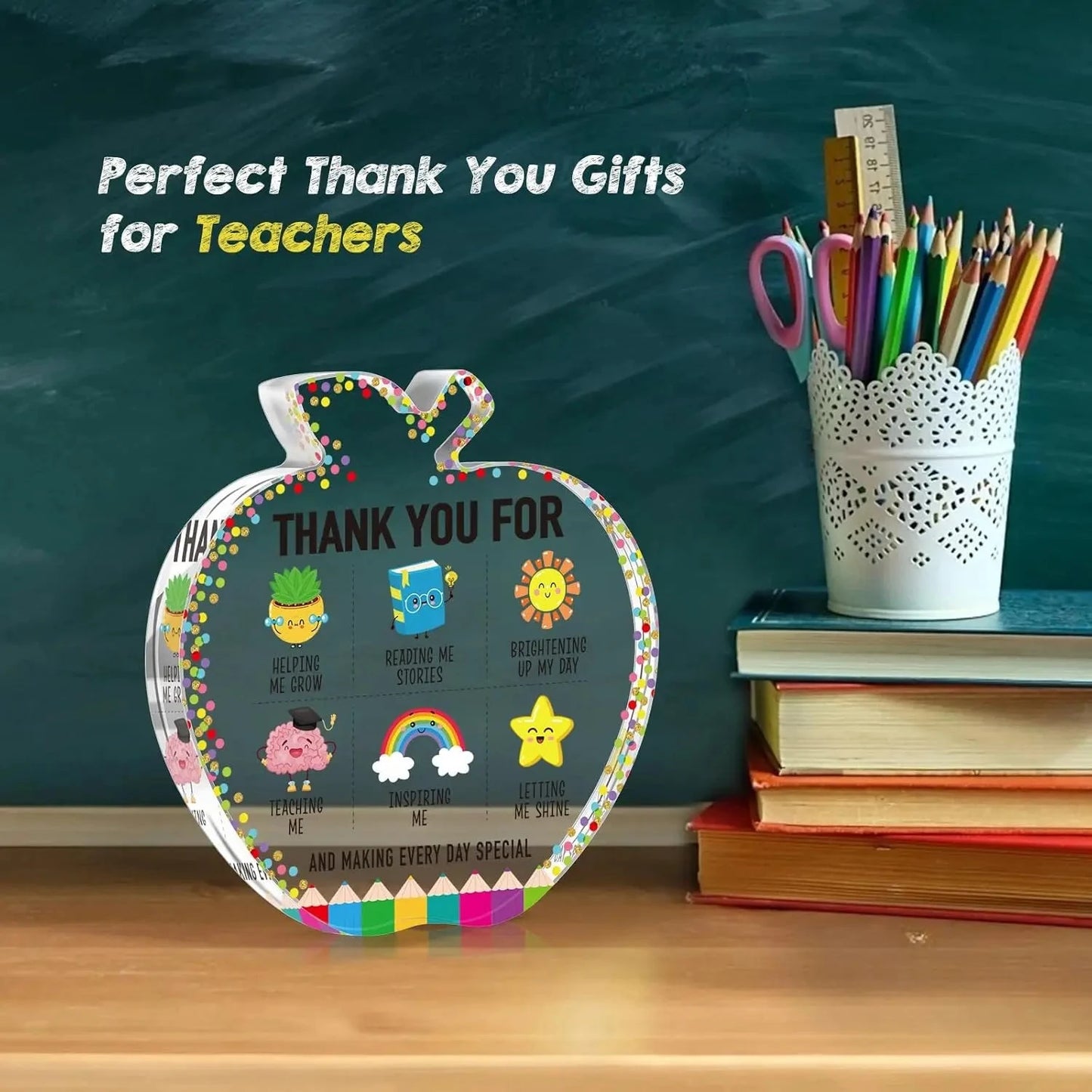 Teacher Appreciation Gifts for Women-Best Teacher Gifts Graduation Retirement Valentines Christmas Gift End of Year Teacher Good Vibrations