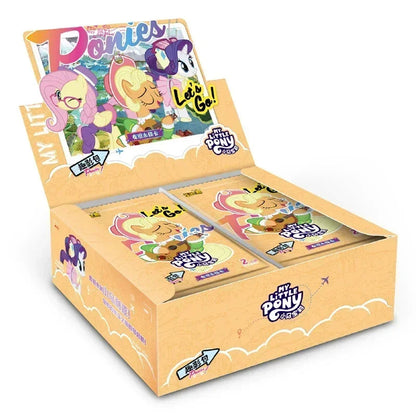 KAYOU Genuine My Little Pony Card Cute Funny Party Friendship Eternal Cards SGR Princess Anime Game Collectible Cards Toys Gifts Good Vibrations