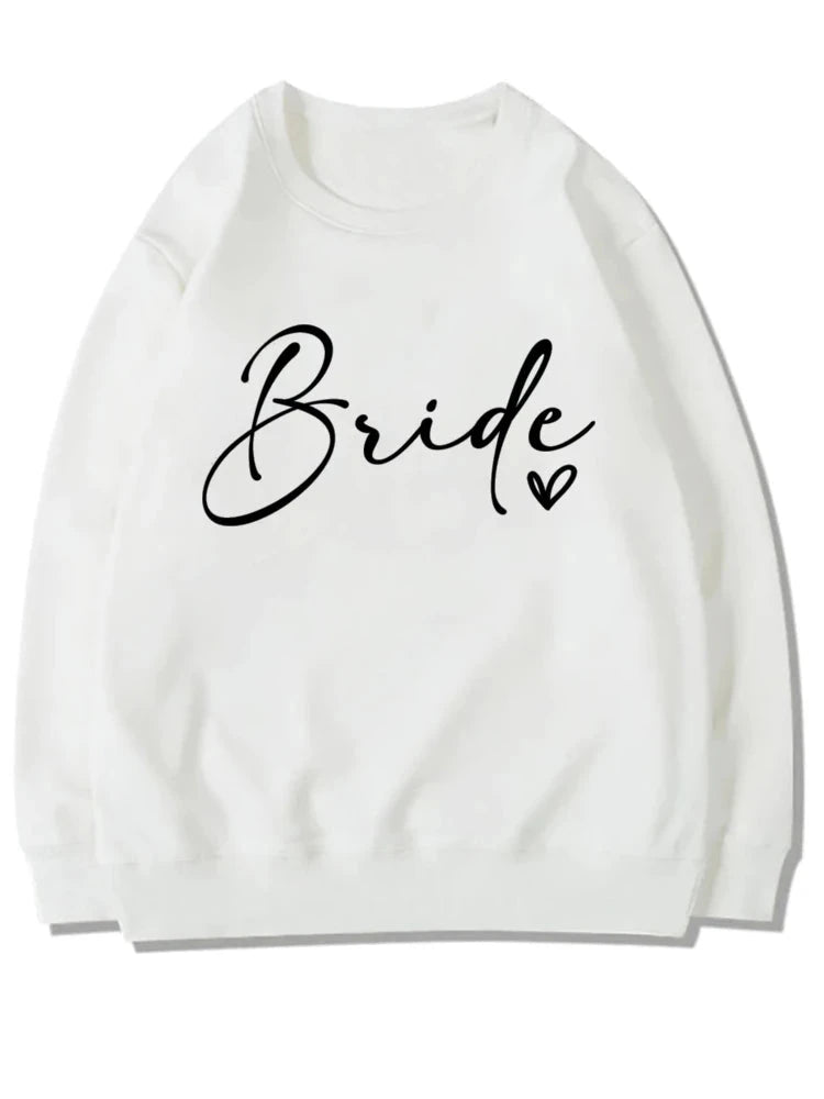 Bride & Team Bride Bridesmaid Sweatshirt Bridesmaid Proposal Maid of Honor Engagement Pullover Bride Sweater Bridesmaid Gifts Good Vibrations