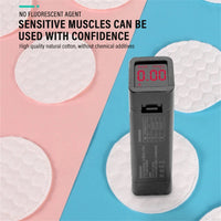 100Pcs/pack Facial Make Up Cosmetic Cotton Pads Round Soft Makeup Nail Polish Remover Cleansing Pads Daily Removal Tool DIY Good Vibrations